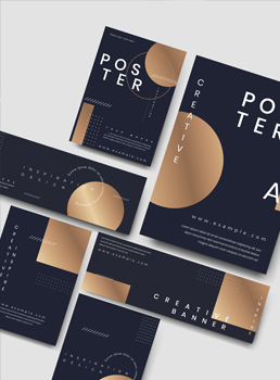 Premium visiting card printing with glossy and matte finishes