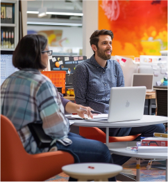 Professionally printed flyer and brochure design