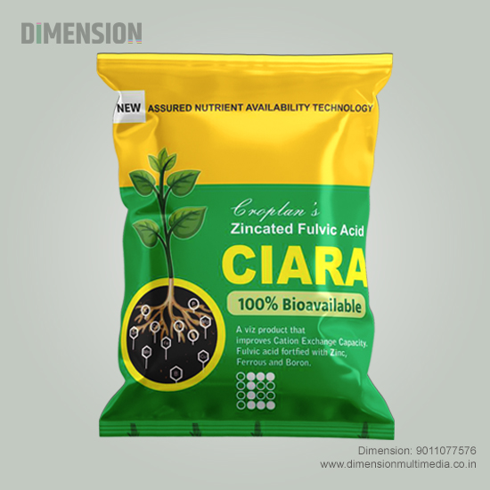 Creative food packaging graphic design